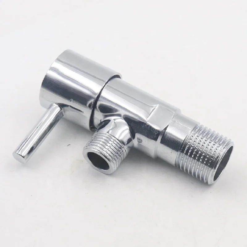 Fast Open Ceramic Cartridge Brass Angle Valve