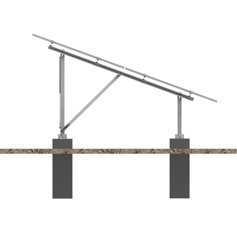 Best solar mounting system price steel solar panel racking ground mounting bracket structure
