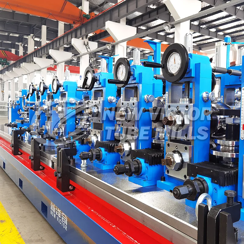 good quality carbon steel tube mill production line furniture structure pipe making machinery