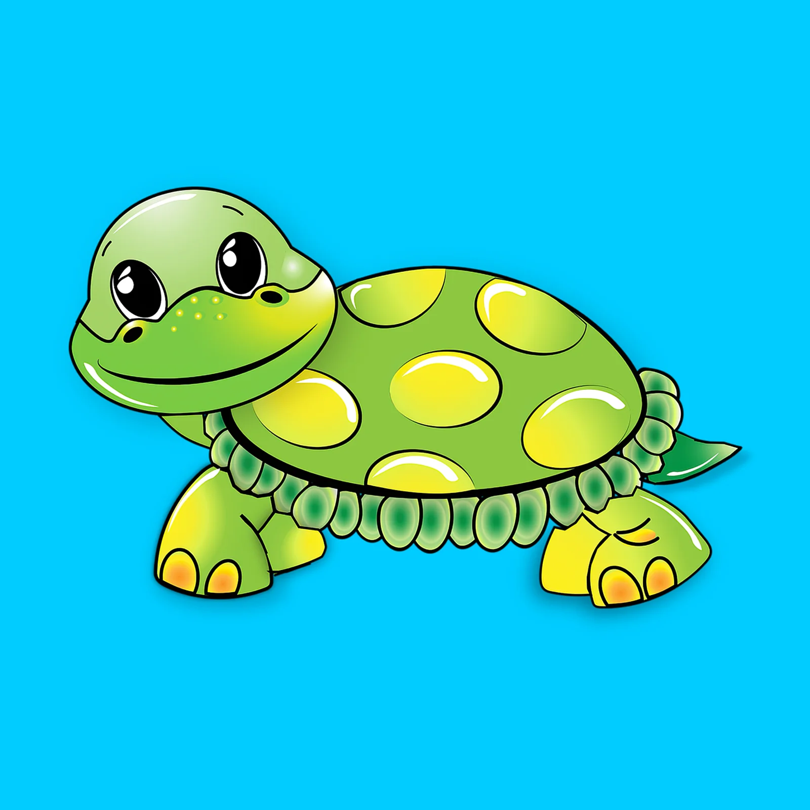 
Kids Image DIY Painting By Numbers Cartoon Animals Modern Acrylic Kit Painting For Children 20x20cm 