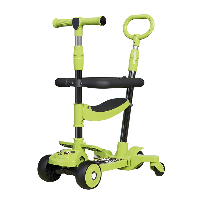 china factory supply cheap price kid scooter 3 wheel with seat for sale