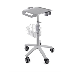 Medical Trolley Custom Computer Laptop Tablet Ecg Ultrasound Endoscope Patient Monitor Cart For Hospital
