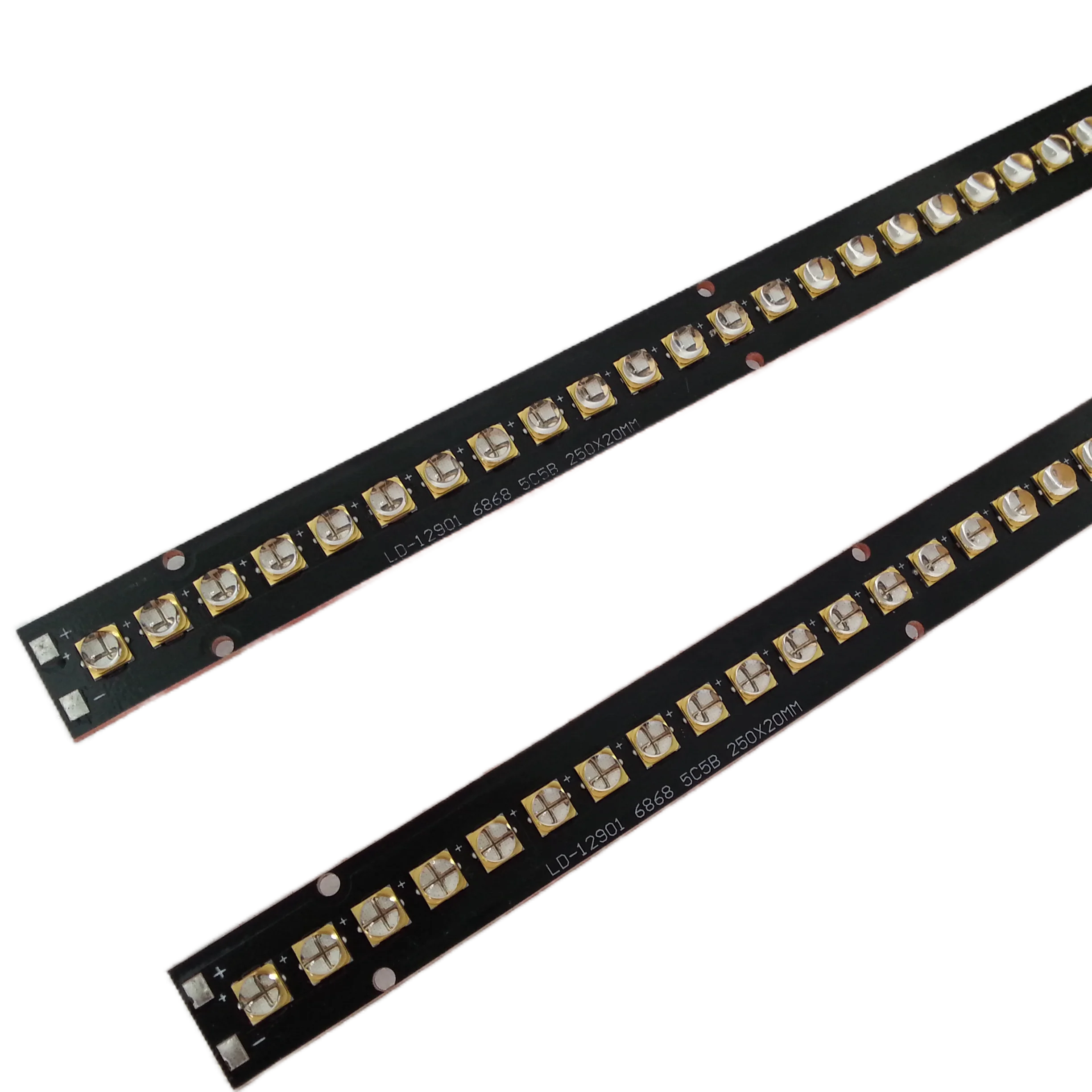 smd 6565 led uv strip 365nm 385nm 395nm 405nm uv led module for flatbed printing machinery