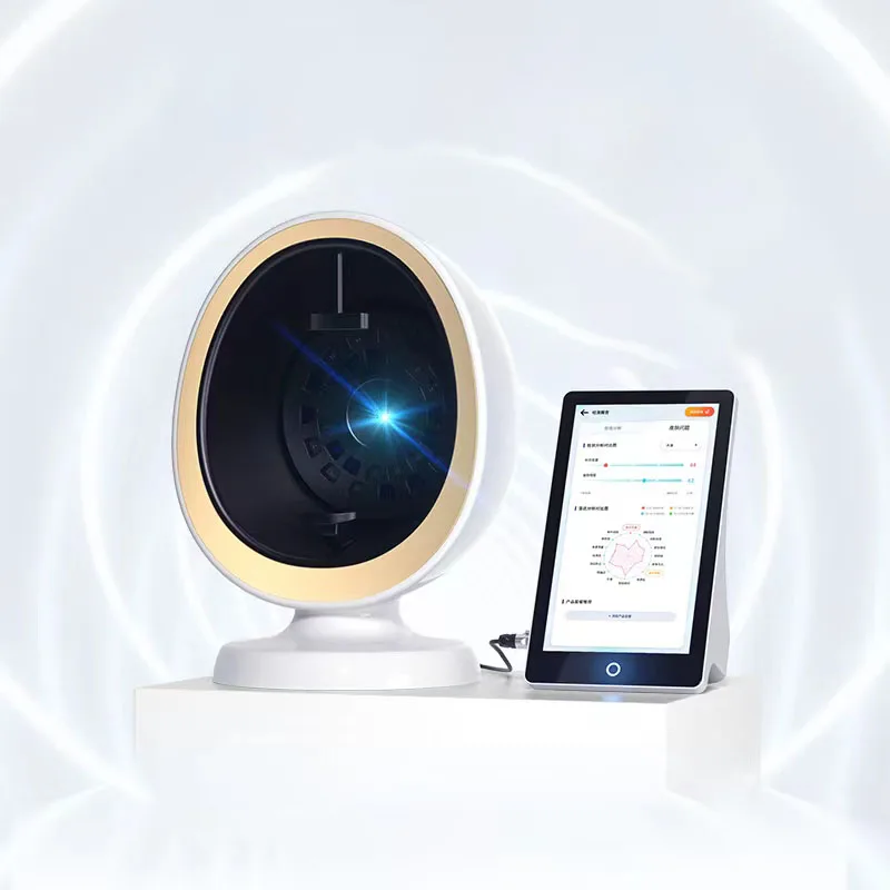 2024 The newest Smart 30 Million Hd Pixels Patented Skin Algorithm Smart 3D skin analyzer testing increasingly accurate