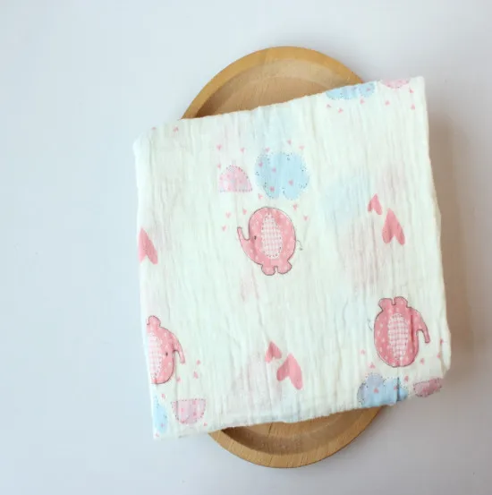 Best selling 100% soft bamboo organic cotton muslin baby blankets