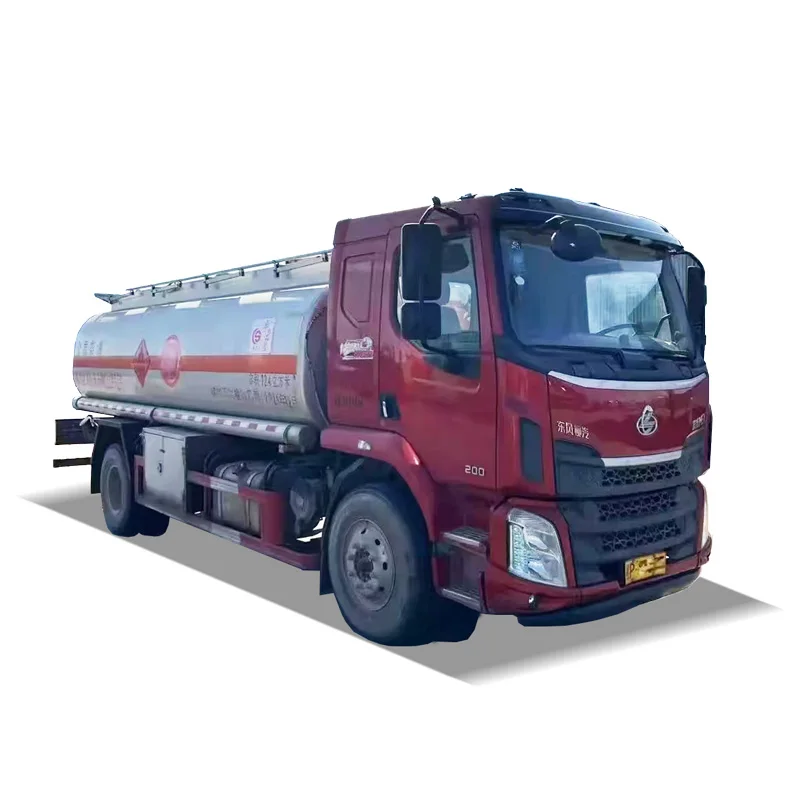 Dongfeng 4X2 10-15CBM топливный бак 6 колесный нефтяной автоцистерна