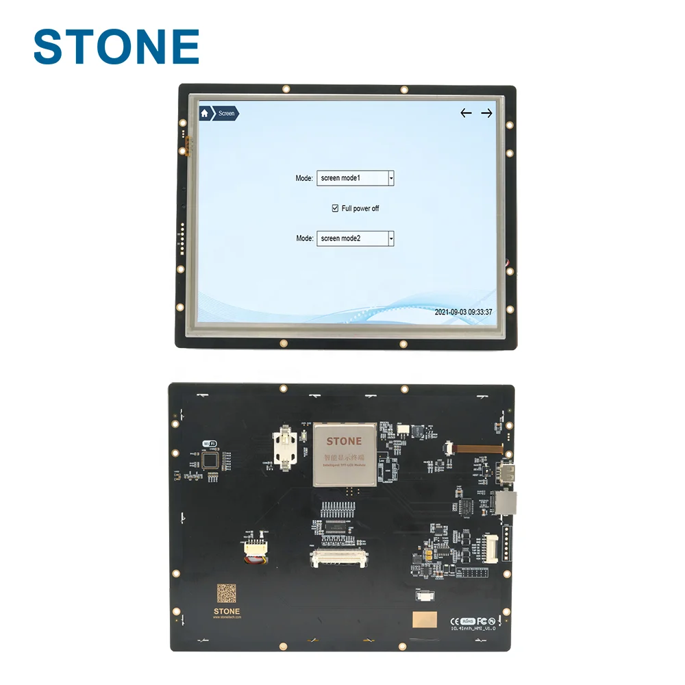 STONE 10.4 inch 1024*768 HMI Touch Screen Smart LCD Module UART Display TFT Lcd Display Screen Smart HMI TFT Touch Screen
