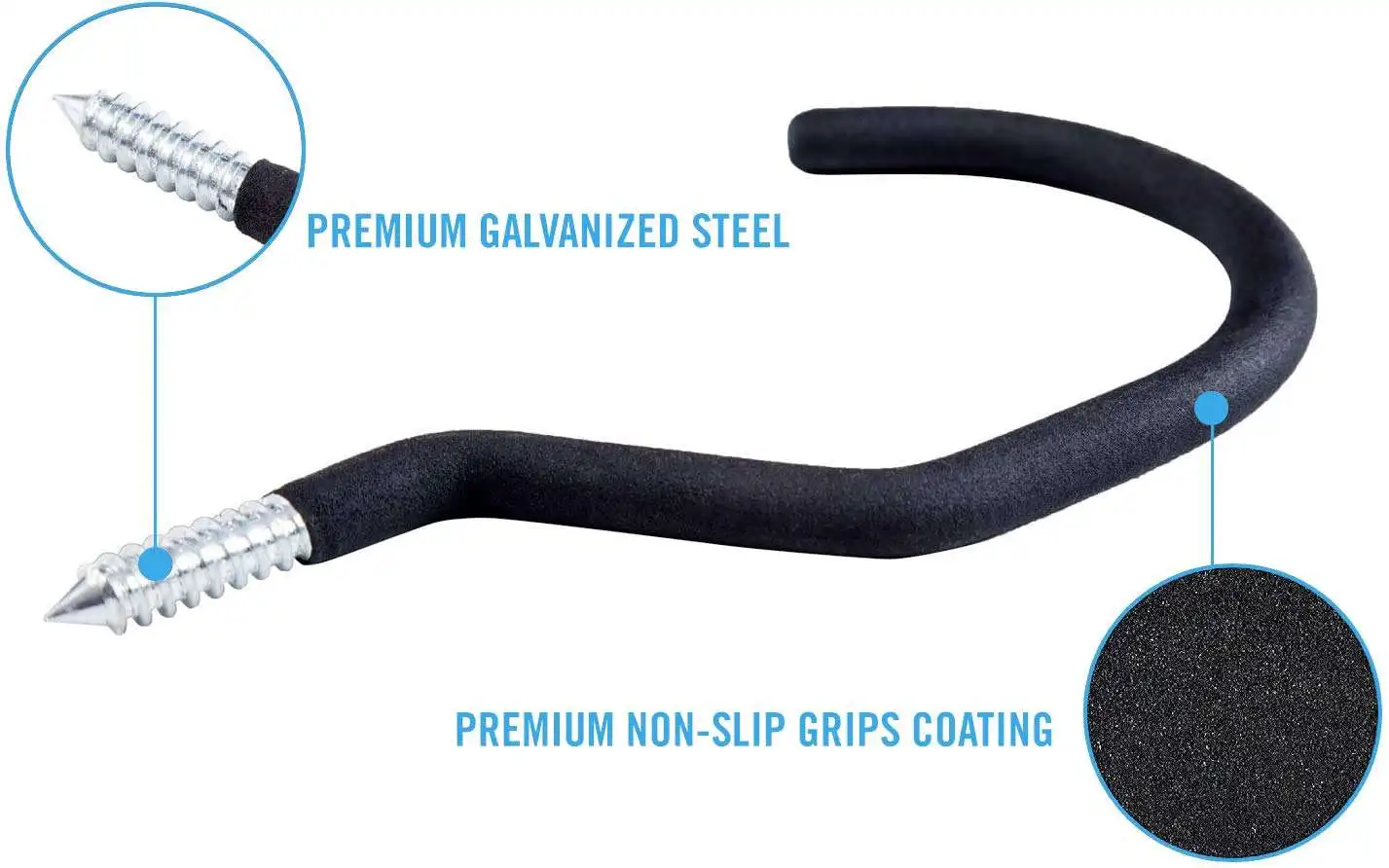 Display hooks cross-border garden storage tools Bicycle heavy duty metal screw wall hooks & coat racks 2025