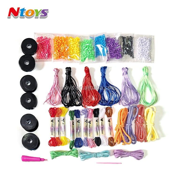 Bracelet Making Toy Kids Braiding Machine Knitted Toys Arts and Crafts