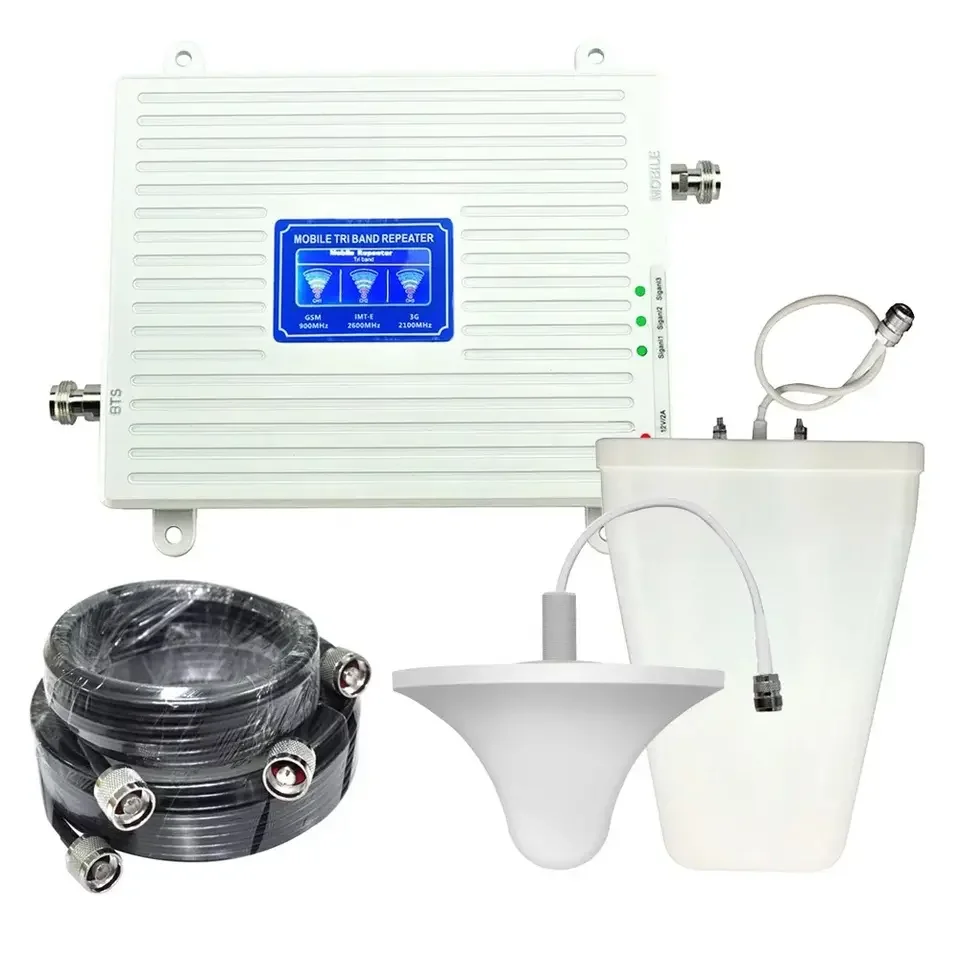 GSM 2g 3g 4g 5g lte booster 900 1800 2100 mhz b8 b3 b1  Cellphone Signal Repeater LTE Network Mobile Signal Booster