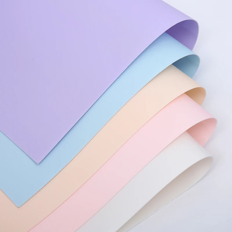 2024 Luxury 52*58cm Foam Material Flower Wrapping Paper Partysu Color Flower Packaging Paper for Florist