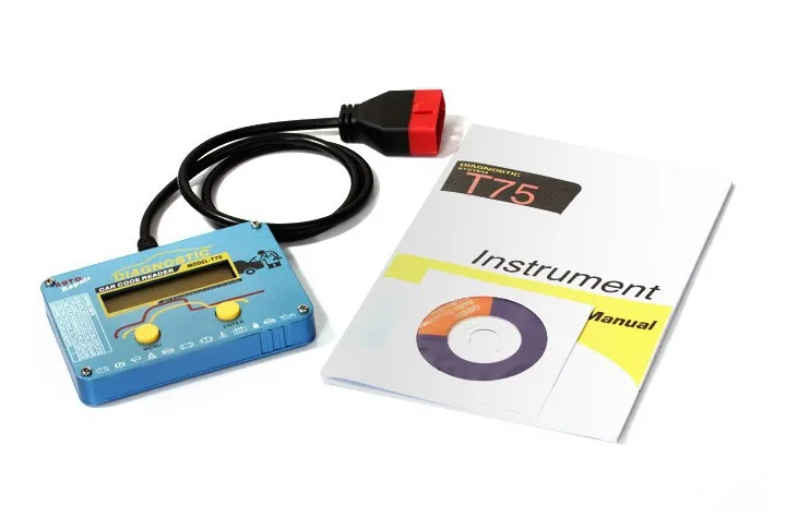 Handheld diagnostic device for Volvo,car code reader T75 OBD2 SRS scan tool for Volvo