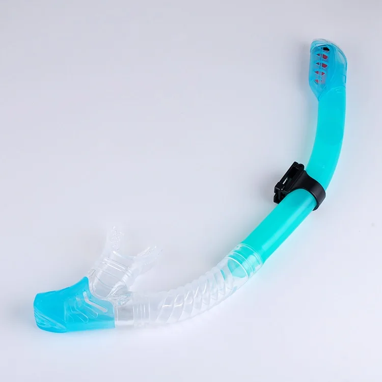 
Full dry snorkel high quality black silicone diving snorkel 