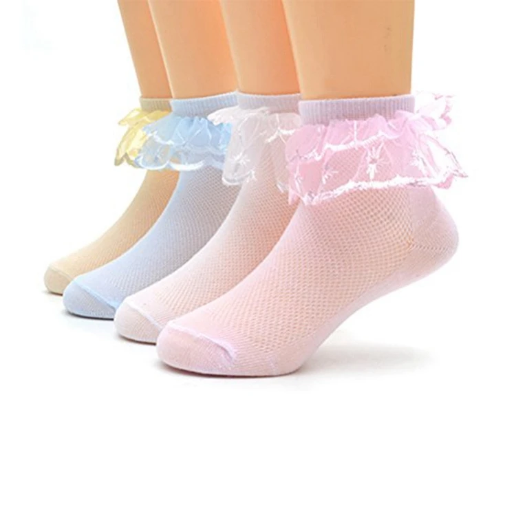 FY-N1279 girl socks ruffle socks girls socks