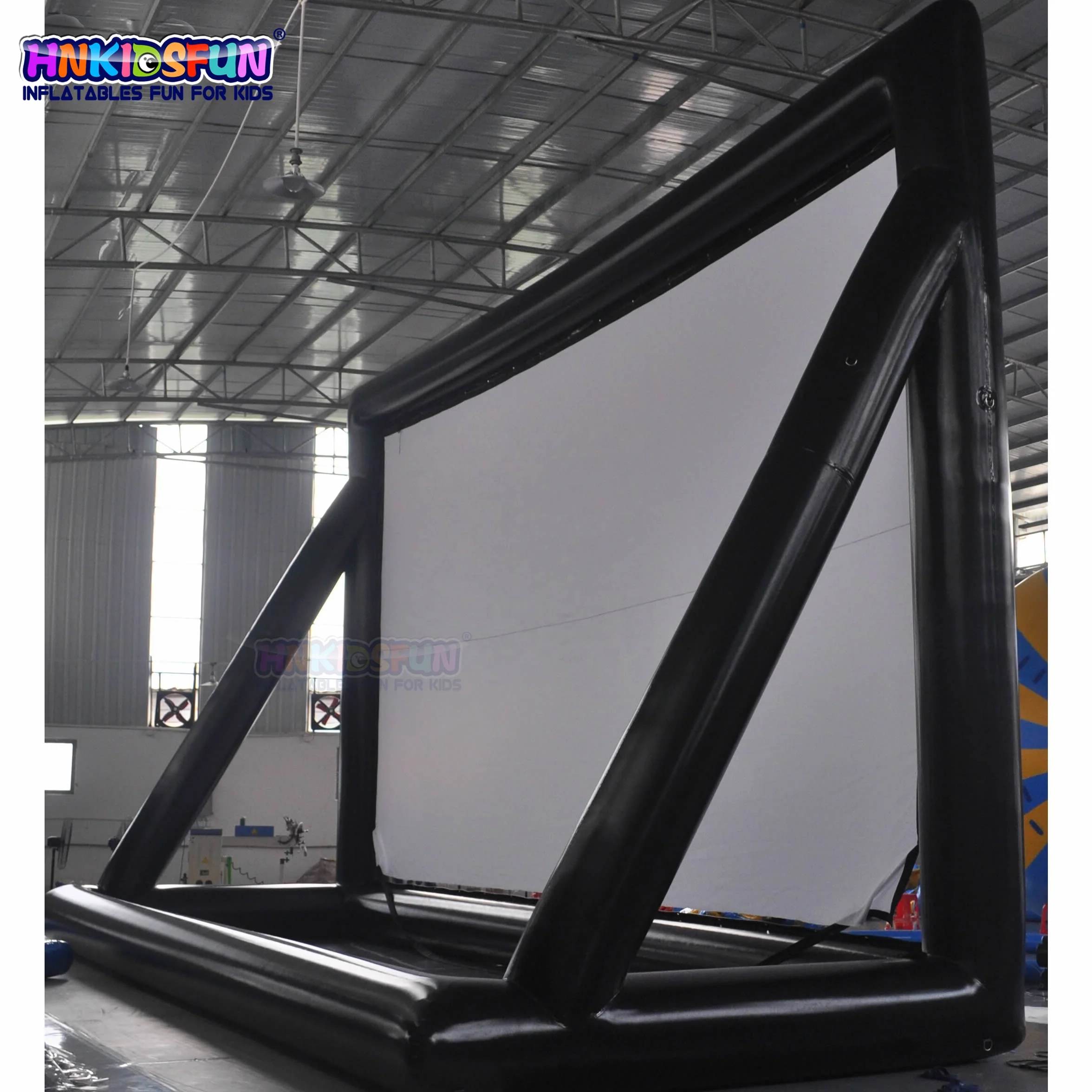 Outdoor large custom price air sealed rear cinema inflatable TV projector projection movie screen Screen