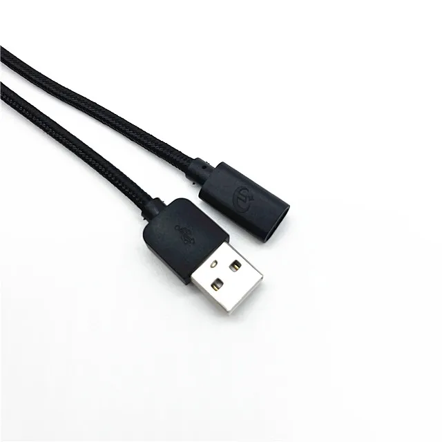 OEM ODM USB charging cable usb male to Type C female  extension line