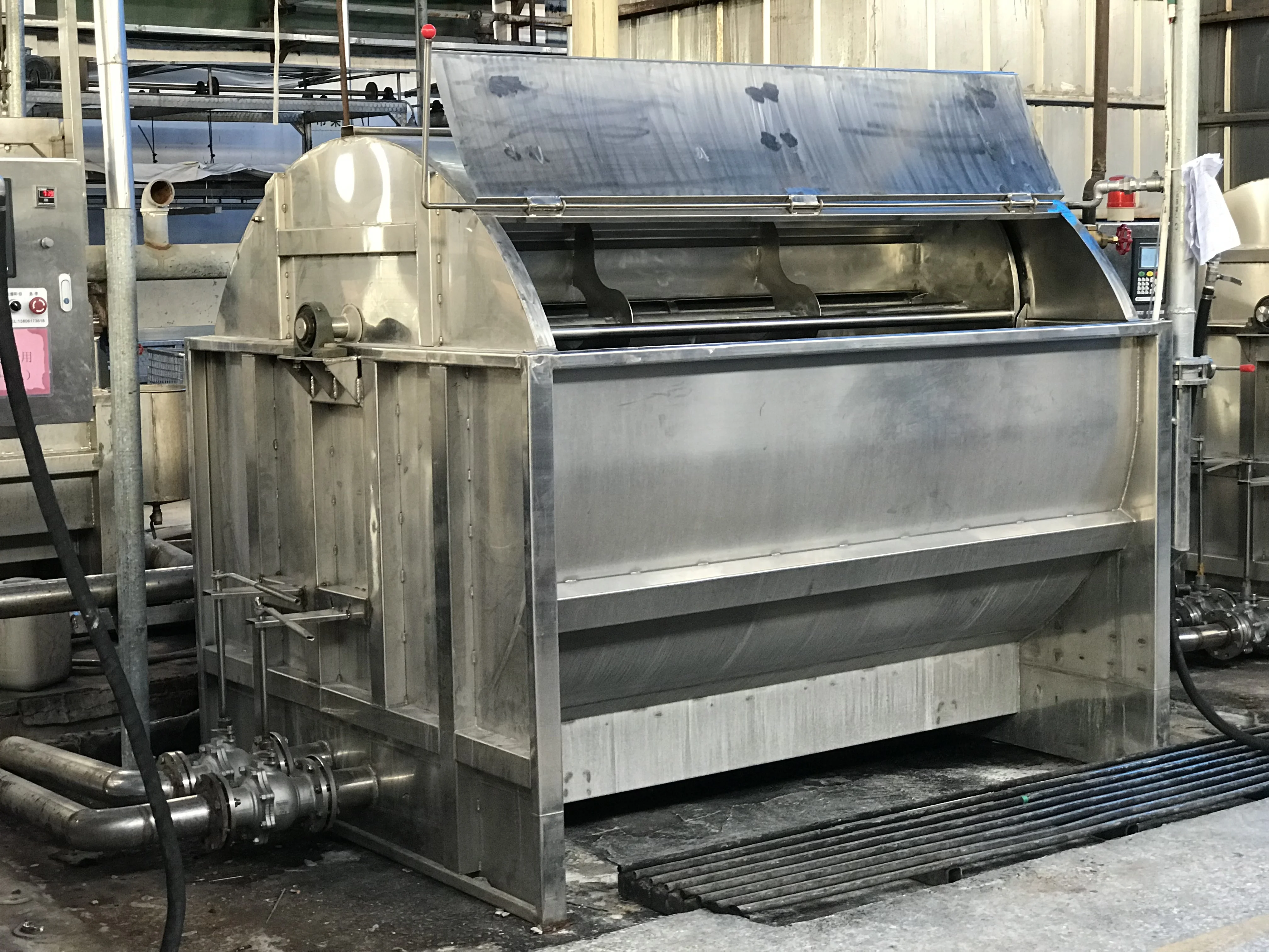 
Lycra fabric dyeing machine for textile printing and dyeing industry 