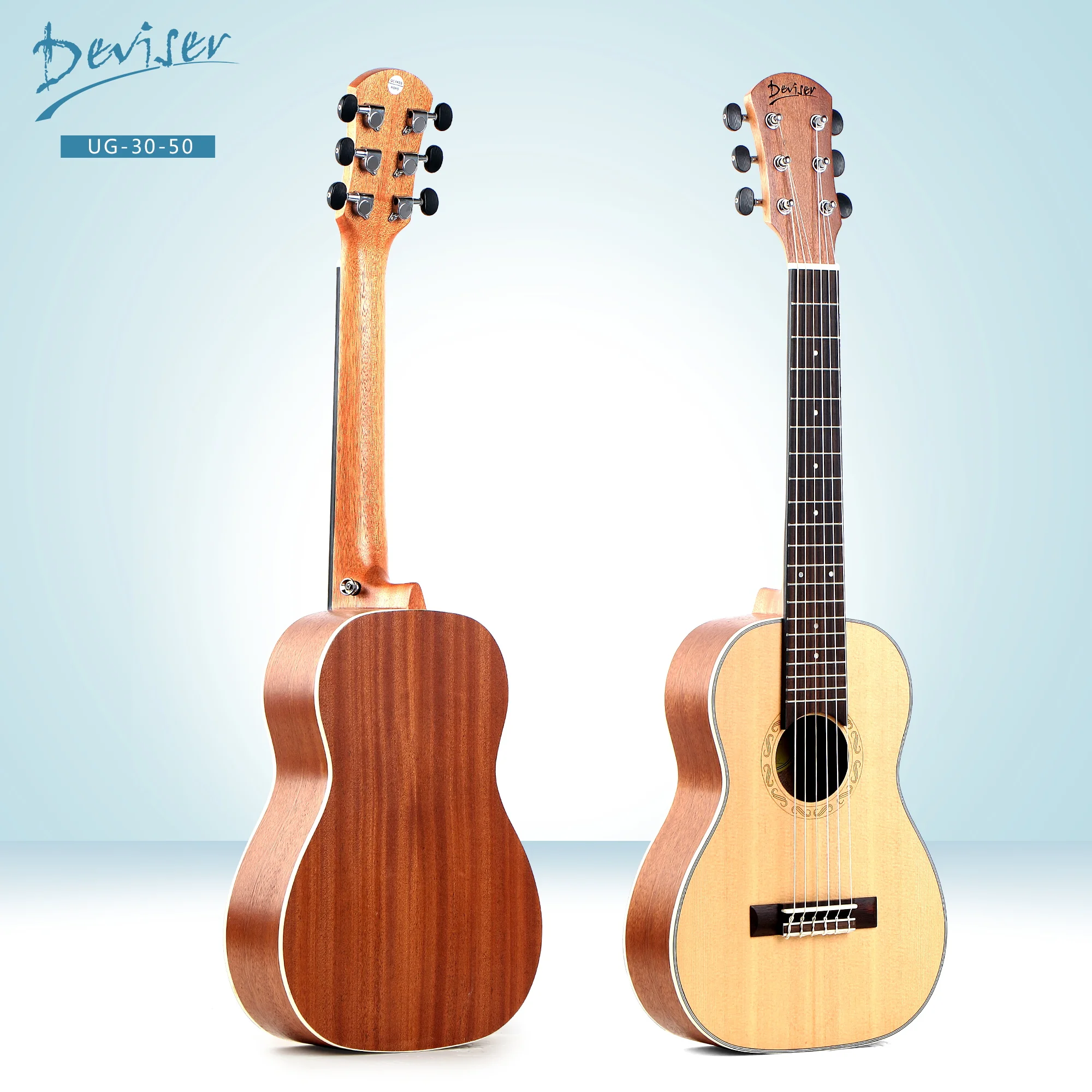 Изготовленный На Заказ Маленький Гитарный девизер guitalele 30 дюймов гитарная установка для продажи