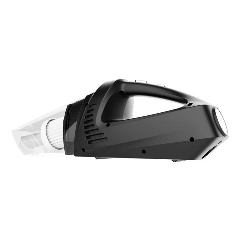 5000Pa Rechargeable Lighting Tire Pressure Measuring Four In One Car Vacuum Cleaner