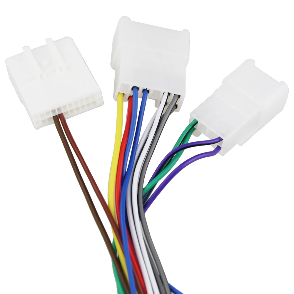 16Pin Android wire harness kit Adapter Car Stereo Radio Power Connector Harness for TOYOTA,LEXUS,DAIHATSU