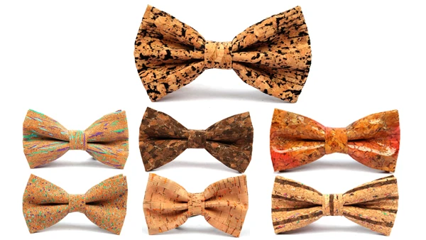 High Quality Formal Yellow 100% Pure Silk Bow Tie Men Self Tie Bow Tie