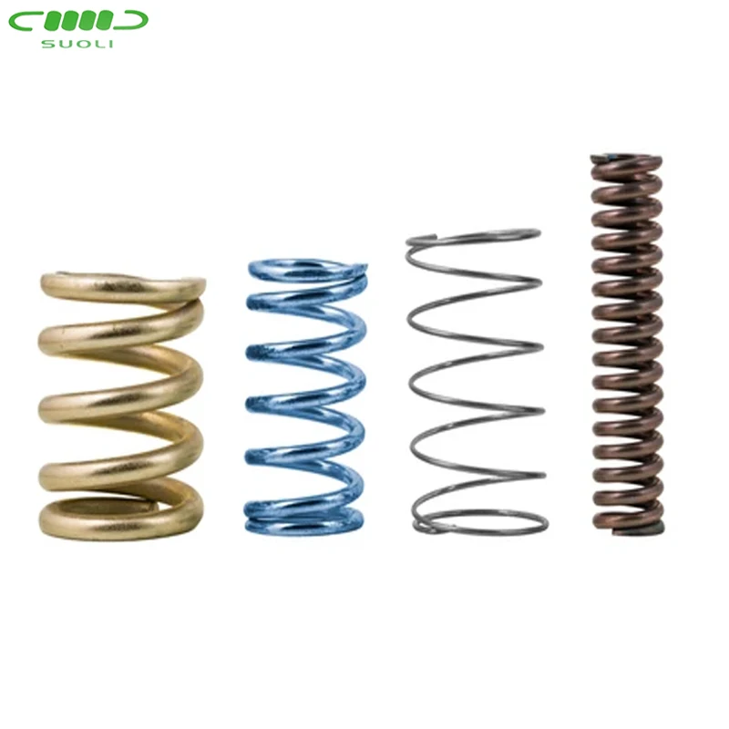 Factory Custom Heavy Duty Large Compression Coil Spring Stainless Zinc Chroming Wire Forming Coil Spring  For Car