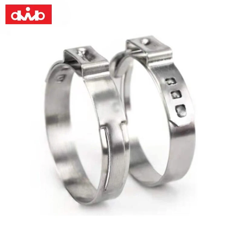 Dwb Brand Stainless Steel Hose Clamps for Car Transmission Shaft Automotive Tubes Clips Fittings