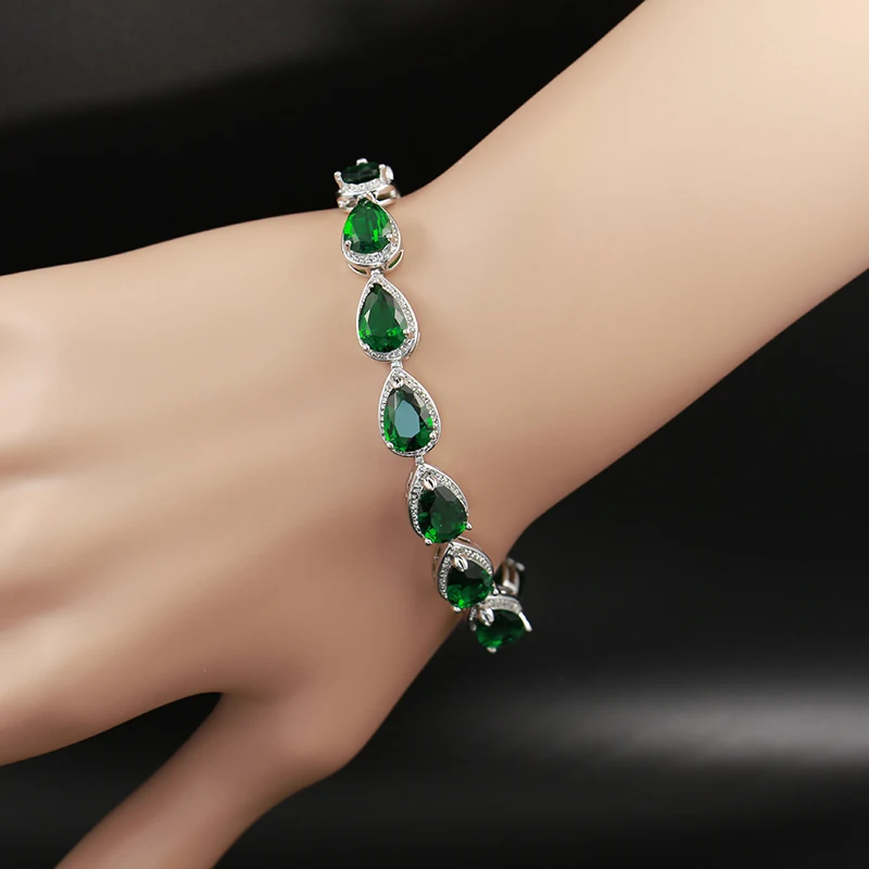 Classic American Diamond Necklaces Set Luxury Gold Jewelry Necklace Women Bridal Jewelry Set