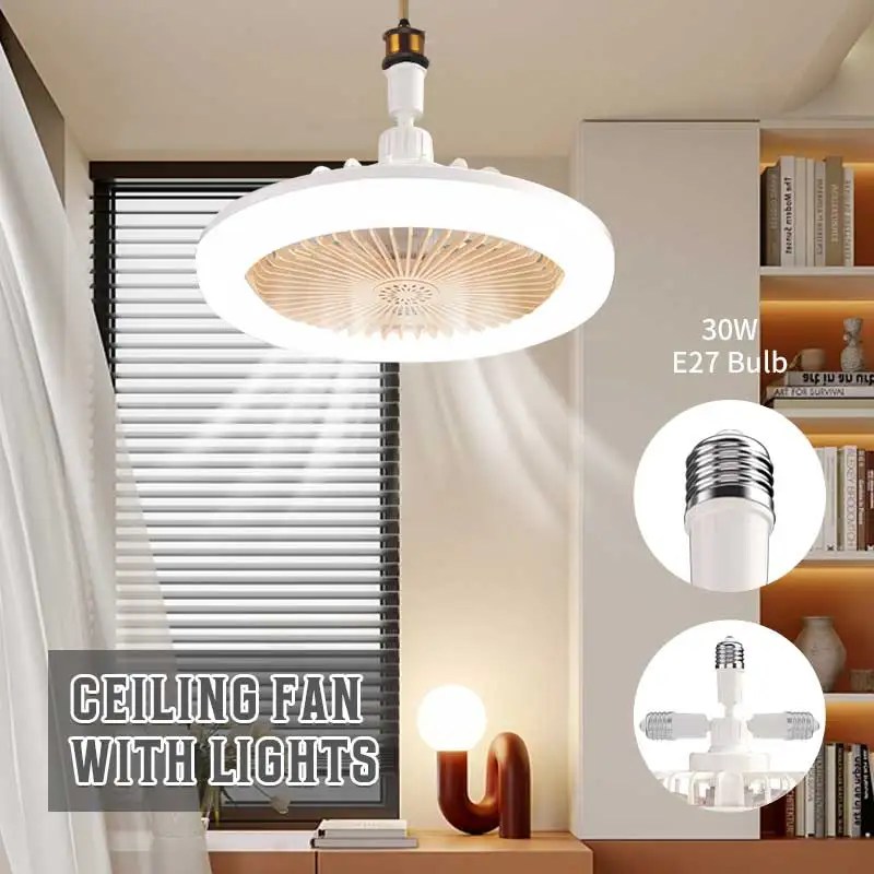 Factory Smart Lampara Ventilador De Techo Con Luz Ventilador De Techo Con Luz Y Control Remoto