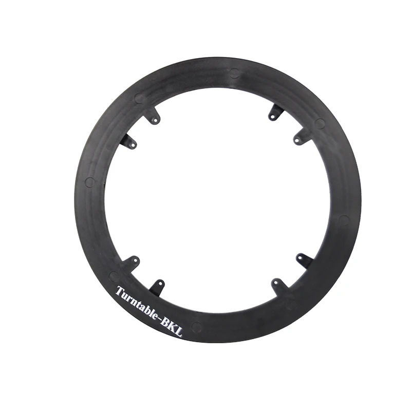 Fotoconic  Circle Plastic Dining Turning Display Stand Swivel Plate Rotating Plastic Lazy Susan Turntable