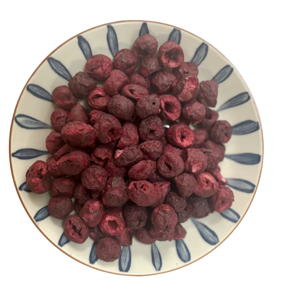 ycoyco Freeze frozen dried crunchy without sugar  sour cherry fruit in kg chinese snack