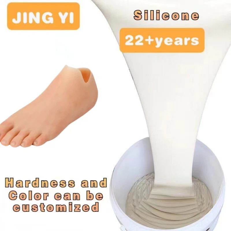 Wholesale Of New Materials Life Casting rtv 2 liquid silicone rubber platinum silicone rubber for dlido making