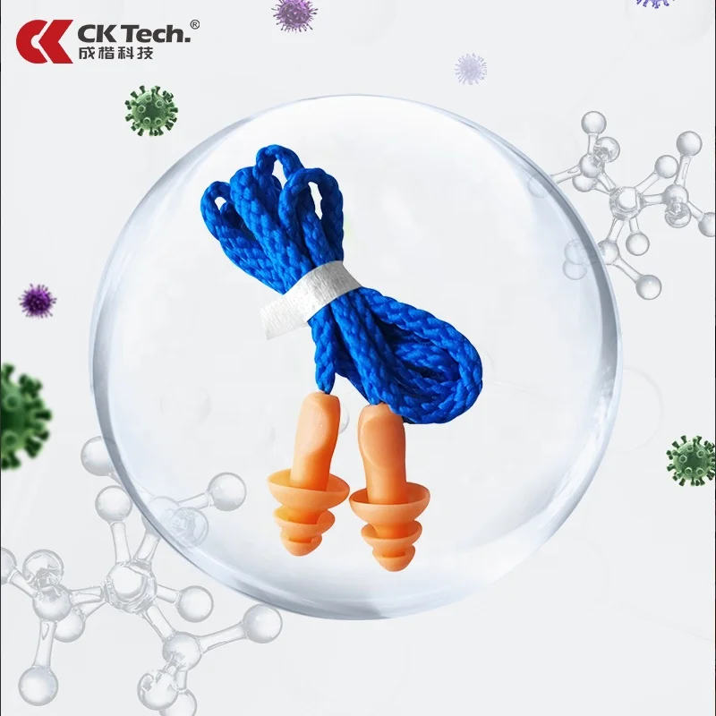 Изготовленный на заказ логос звукоизолированный пенополиуретановый затычек для ушей