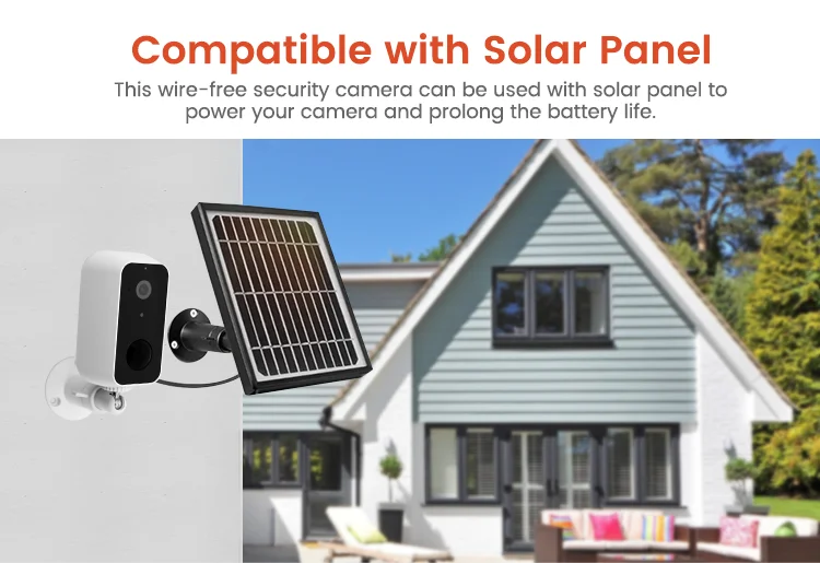 low power smart wifi camera rechargeable battery operated outdoor indoor wireless cameras IP security tuya battery camera