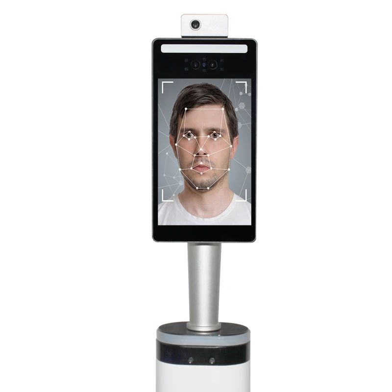 
Factory big promotion biometric facial recognition android employee time attendance security device 
