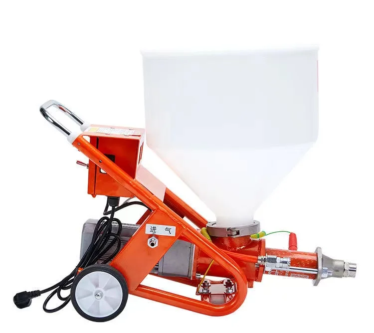 Industrial Grade Real Stone Paint Spraying Machine Fireproof Material Fireproof Mortar Stone Paint Spraying Machine,textured
