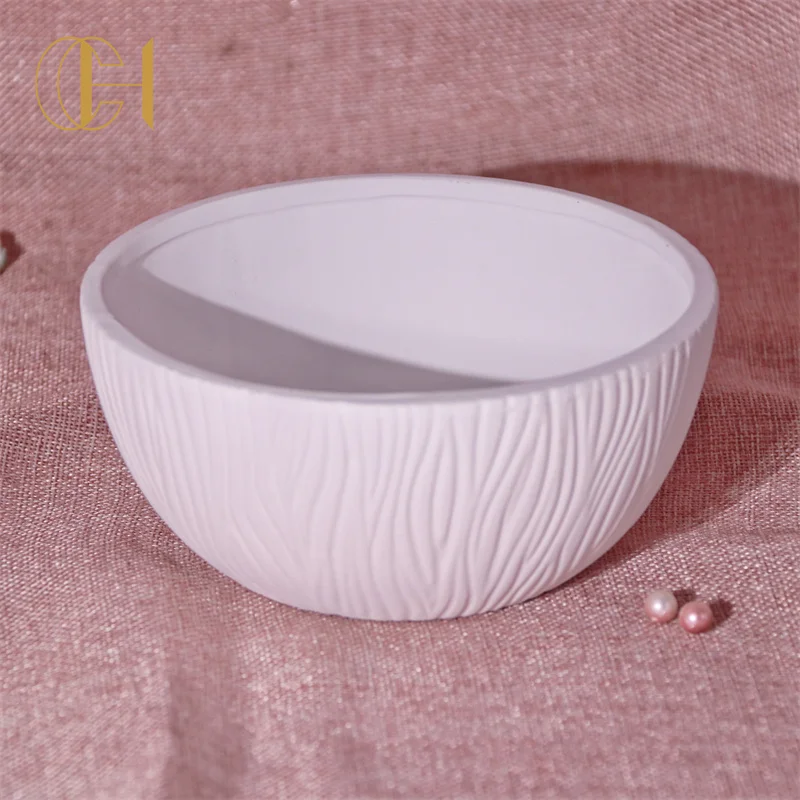 C&H New Style Stripped Hot Sale Reed Diffuser Home Fragrance Wholesale Homeware Ceramic Reed Diffuser And Candle Jar Set
