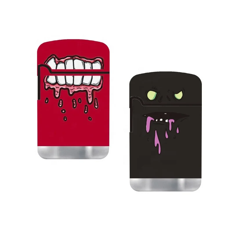 
ZENGAZ Sublimation Printing Design Piezo Novelty Windproof Cigarette Lighter 