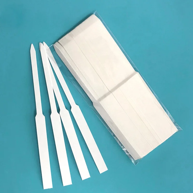 Disposable White Perfume Essential Oils Paper Test Strips for Aromatherapy
