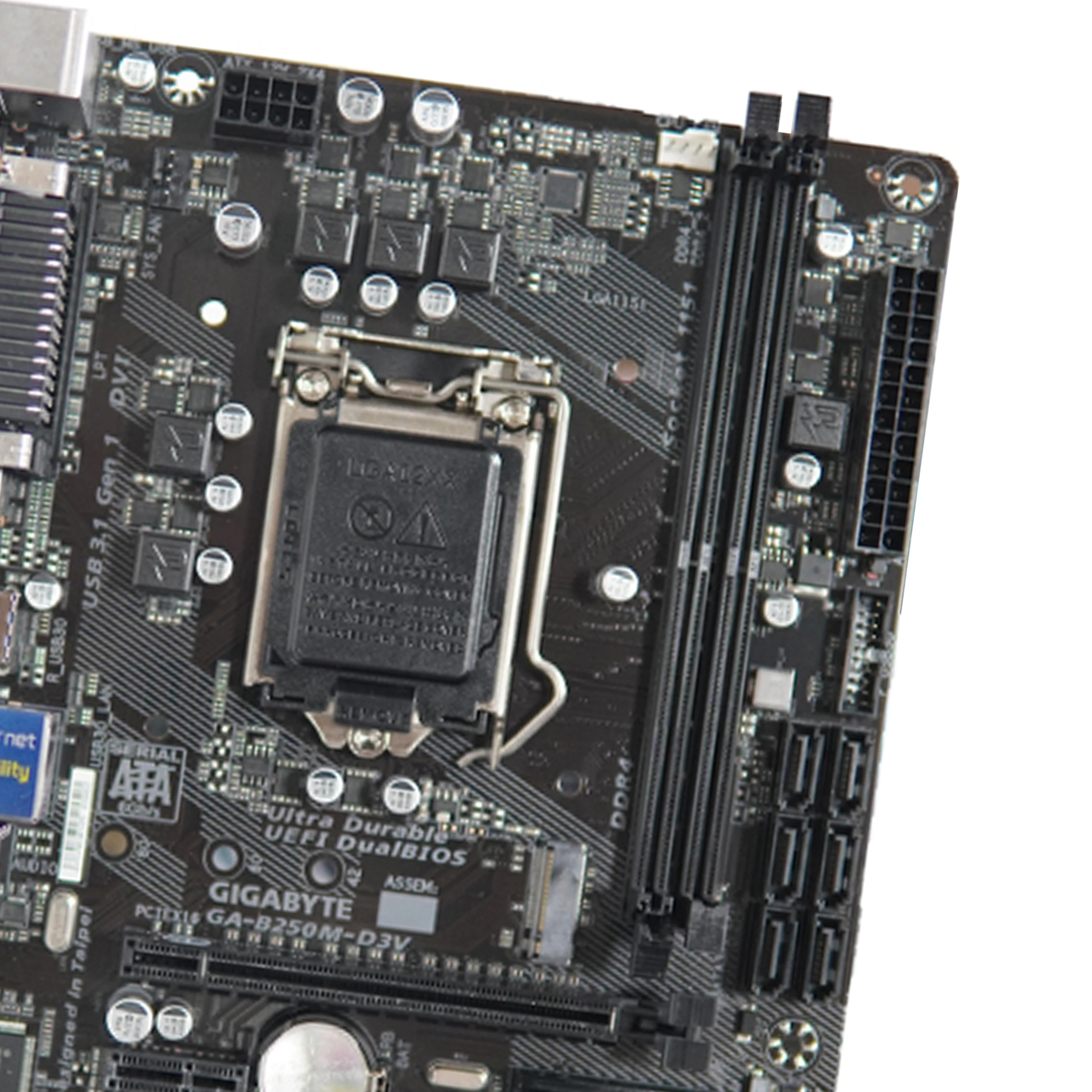 Motherboard GA-B250M-D3V with Intel B250 LAG 1151 32GB for computer