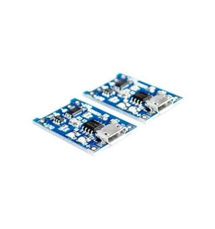 Micro USB 5V 1A 18650 TP4056 Lithium Battery Charger Module Charging Board With Protection Dual Functions 1A Li-ion