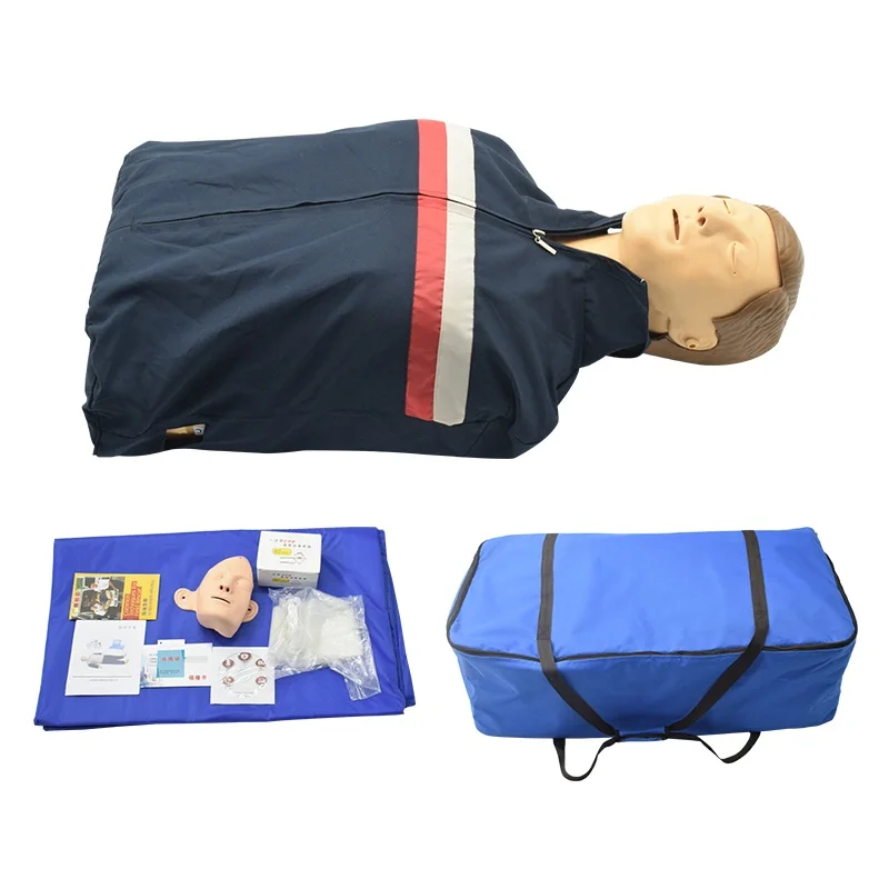 Professional Manufacturer Multifunction Medical Half Body Simulator Cpr Training Manikin