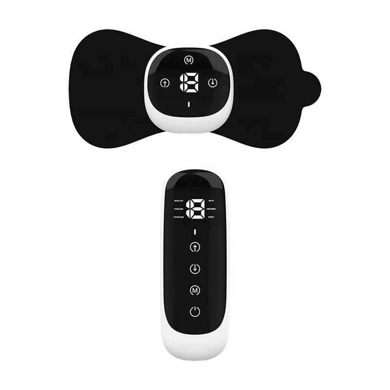 Vibrating Electronic Pulse Fitness Massage Pad EMS Low Frequency Slimming Body Massager