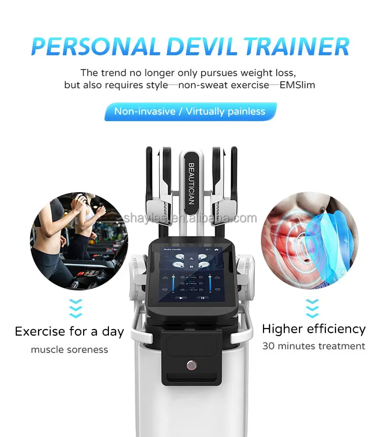 High End Ems slim Hi-emt abs Muscles Sculpting Neo RF 13 Tesla Body Contouring ems stimulator fast body shaping slimming machine