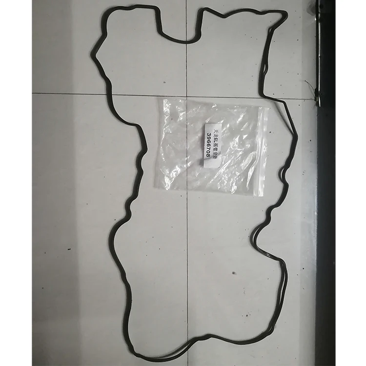 large stock engine spare parts valve cover gasket 3966708 diesel engine rocker lever housing gasket for cummins QSL9