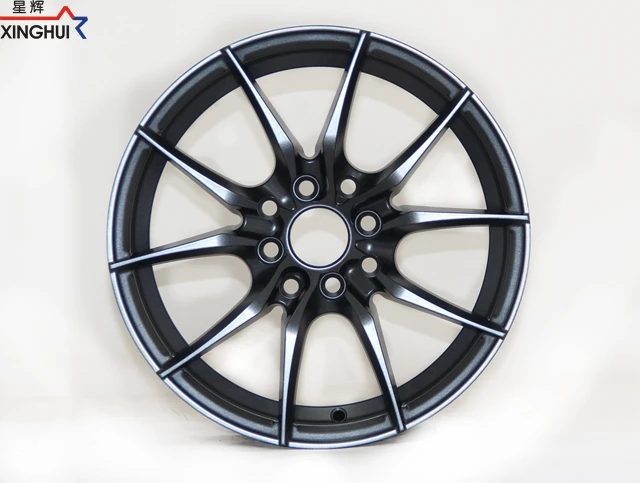 Высококачественные 15 дюймовые черные 4x100 диски 16 дюймов 4 отверстия колесные диски из алюминиевого сплава