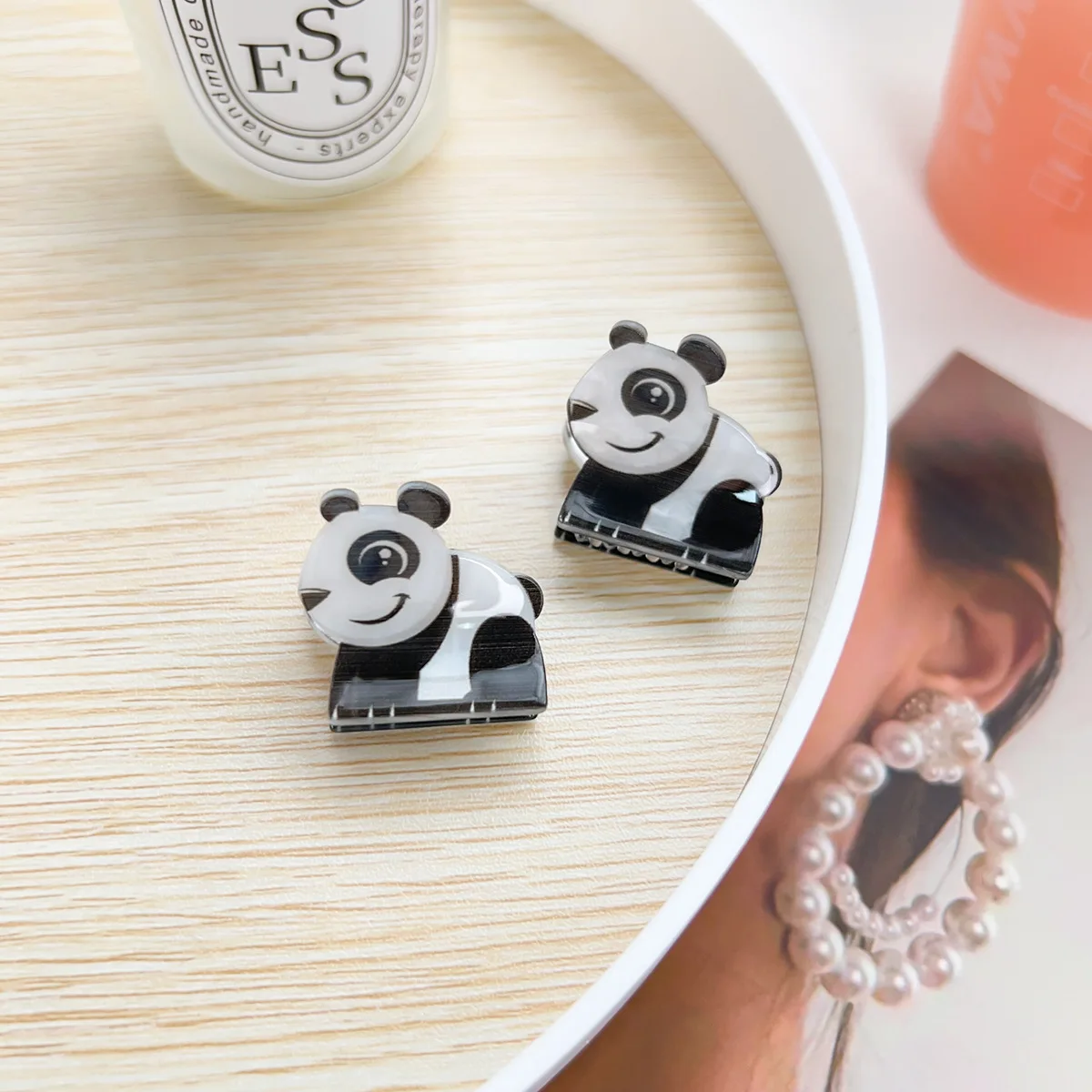 Mini Cute Animal Baby Kids Hair Clips Accessories Wholesale Fashion Cartoon Acrylic Claws Set for Little Girls