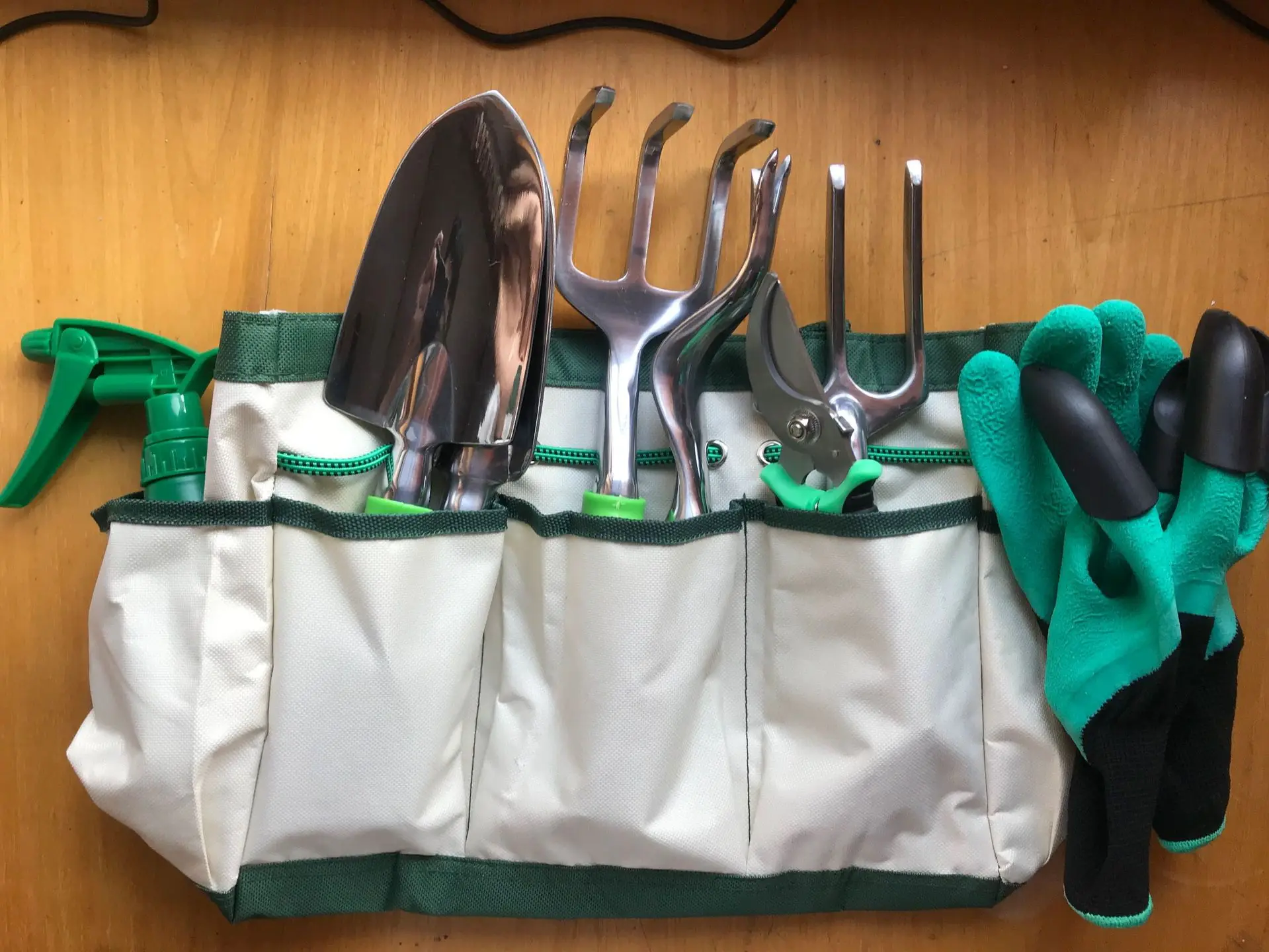 Garden Tool Set Big Tool Pouch Garden Hand Tools Set