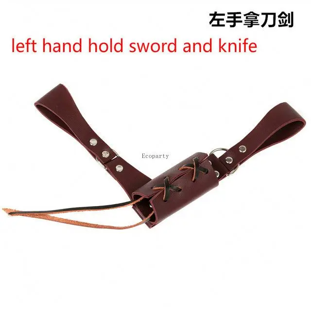Medieval Sword Belt Waist Sheath Scabbard Holder Adult Men Larp Knight Battle Weapon Costume Rapier Ring Belt Strap Holster