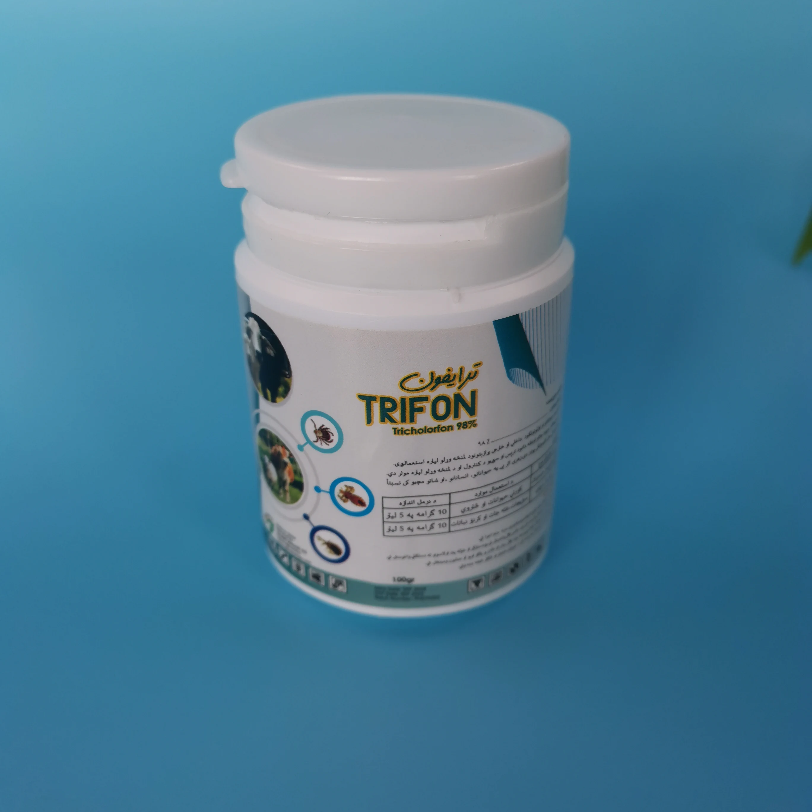 Инсектицид трихлорфон 97% TC 80% SP 80% WP по заводской цене, белый порошок для общественного здоровья